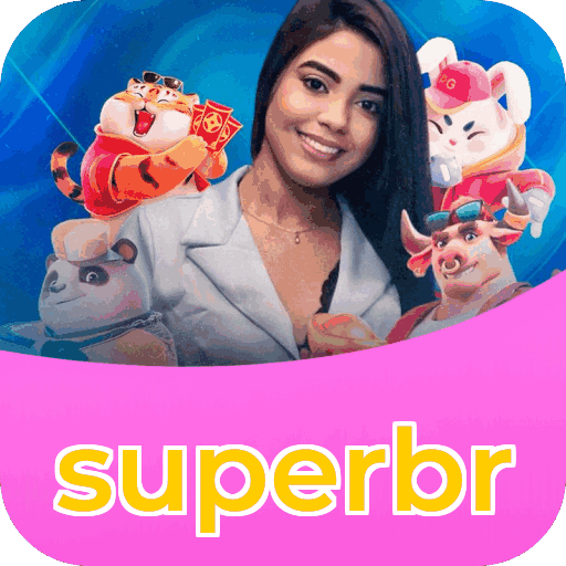Interface do aplicativo superbr mostrando jogos disponíveis no iOS e Android